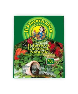 Terriccio Universale Naturale - Sacco da 70 lt