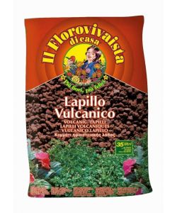 Terriflora Lapillo Vulcanico Decorativo - 35 l per Giardino e Terrazzo