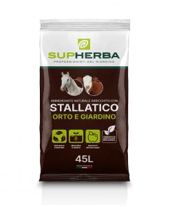 Supherba Ammendante Naturale Stallatico 45L per Orto e Giardino