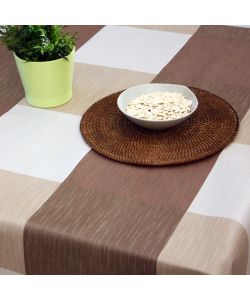 Tovagliato in Pvc impermeabile al metro quadri marron