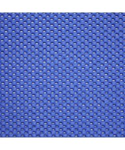 Tappeto schiumato a nido d'ape al metro blu
