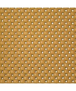 Tappeto schiumato a nido d'ape al metro beige