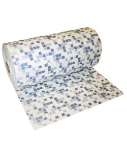Tappeto schiumato a nido d'ape al metro mosaico