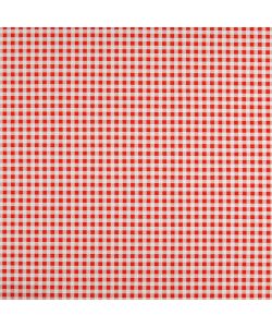Tovagliato Cerato TNT 140x20m Scacchi Rossi per Tavolo