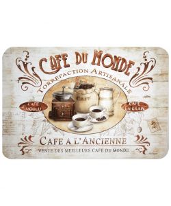 Tovaglietta Americana Caf� du Monde Polipropilene 45x30 cm Impermeabile