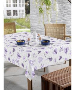 Tovagliato in Pvc impermeabile al metro lavander