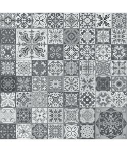 Plastica Adesiva 200x45 cm Cementina Grigia per Superfici