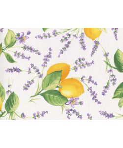 Tovaglia antimacchia giallo limone 140x200 cm resistente