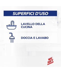 Wc Net Disgorgante Gel Professionale Turbo 500 ml per Scarichi