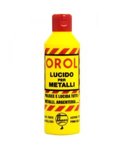 Orol Crema per Pulire Lucidare e far risplendere argento e metalli