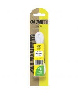Lacci a Stringa Piatta 1 paio Bianco Cm 110 Calzanetto