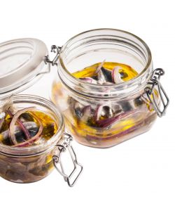 Bormioli Vaso Vetro Fido Ermetico 0,5 lt Trasparente - Contenitore Alimentare