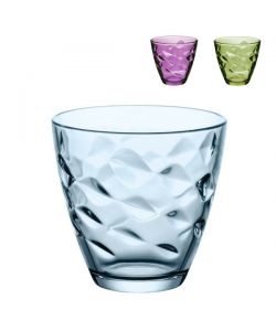 Bicchiere Flora Acqua Lilla   Cc 260 Pz.6 Bormioli