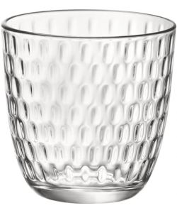 Bormioli Set 6 Bicchieri Slot in Vetro Trasparente 29 cl - 8,5x8,5 cm