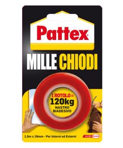 Pattex Millechiodi Tape 19 mm x 1,5 m