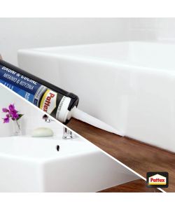 Pattex Silicone Acetico per Cucine e Sanitari - Trasparente 290 ml