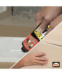 Pattex Colla di Montaggio - Bianco - Millechiodi Extreme - 142g