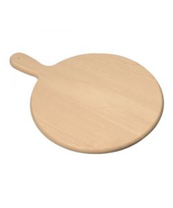 Tagliere Legno Rotondo                Cm 30 Checco
