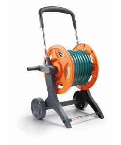 G.F. Carrello avvolgitubo Eurotank Plus arancione con tubo da 20 m - 1/2