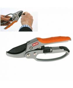 VALEX Forbici da Potatura 200 mm con Cricchetto - Strumento Giardinaggio