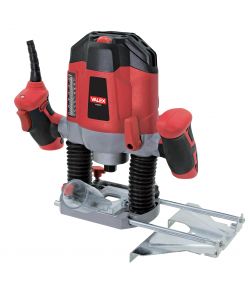 Valex Fresatrice Verticale F1300C 1300W Rosso con 6 Frese e Accessori