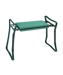 Valex Sgabello Inginocchiatoio Verde 66x27x49 cm con Seduta in Spugna