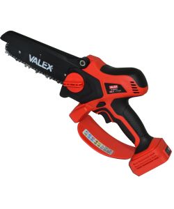 Valex Mini Sega da Potatura - Rosso Nero - Kit Batteria 2Ah