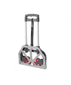 Valex Carrello Portatutto Alluminio Portata 100kg Pieghevole con Manico Telescopico