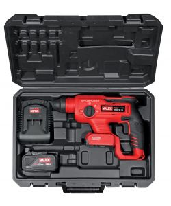 Valex Martello Perforatore OneAll 3A 18V con Batteria e Valigetta