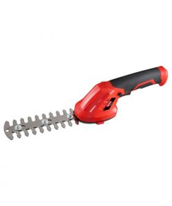 Valex Forbici a batteria per erba e siepi Rosso/Nero 7,2V - 2 batterie Li-Ion