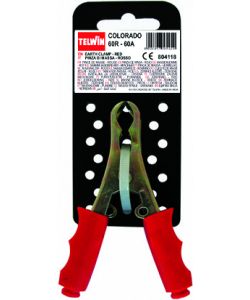 Pinza di massa rossa 60A