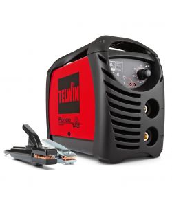 Telwin Saldatrice Inverter MMA Force 145 Rosso e Nero con Valigetta