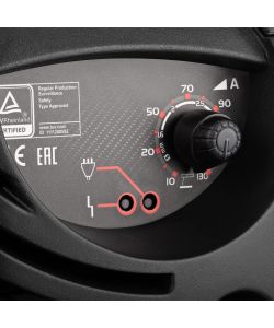 Telwin Saldatrice Inverter MMA Force 145 Rosso e Nero con Valigetta