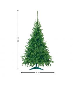 Albero di Natale Canadian - Verde - 150 cm - 350 Rami