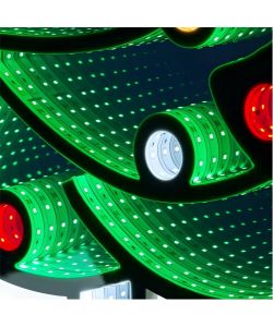 Luce Decorativa LED Infinity Albero di Natale - 60 cm