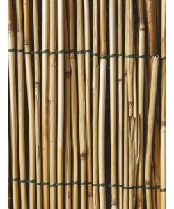 Verdelook Arella Cina in Bamb Naturale - 200 x 500 cm - Ideale per Recintare e Ombreggiare