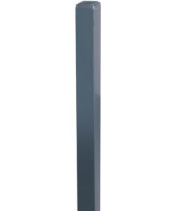 VERDELOOK Palo di Sostegno in Ferro Grigio 40x40mm Altezza 125cm