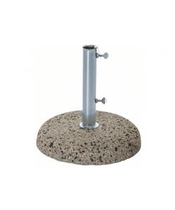 VERDELOOK Base per Ombrellone 35Kg Cemento d. 52 cm con Tubo Metallo