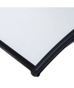 Verdelook Pensilina Modulare - Nero Satinato - 100x80 cm