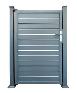 Cancello Miami 100x160 cm Antracite Opaco in Alluminio