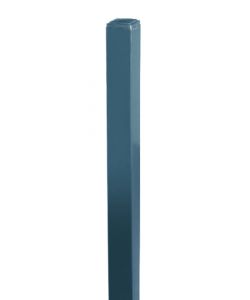 VERDELOOK Palo Sostegno Quadrato Recinzione 40x40 mm H150 cm Grigio