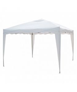 Verdelook Gazebo Pieghevole 3x3 Bianco con Borsa - Facile da Trasportare