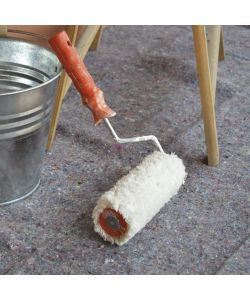 Verdelook Feltro di Protezione per Pittura Grigio Scuro - rotolo 1x10m