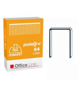Punti Cucitrice Europlier  6  Pz 2000      Maestri