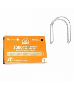 Punti Fissacavo Mm 12 Pz 1000        88/12 Maestri