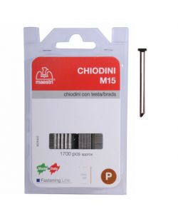 Chiodi Fast Mm 15 Pz 1700 Testa Groppino M15 Maestri
