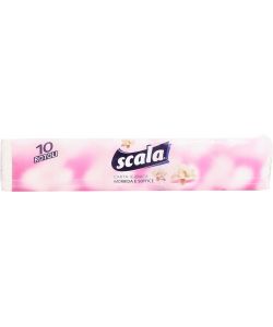 Scala Carta Igienica 2 Veli Bianco Confezione da 10 Rotoli Riciclata