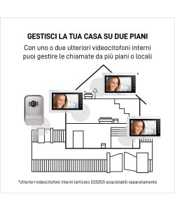Videocitofono Bticino Easykit Essential 7