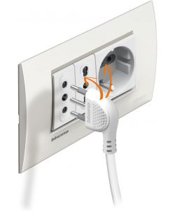 Multipresa Ultraslim con Interruttore Luminoso
