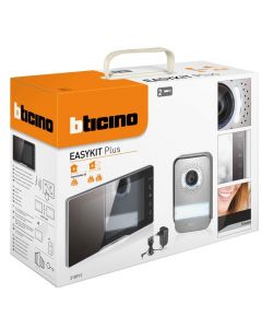 Kit Videocitofono Monofamiliare Bticino Easykit Plus 2 fili Plug-In